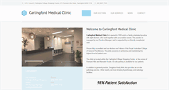 Desktop Screenshot of carlingfordmedicalclinic.com.au